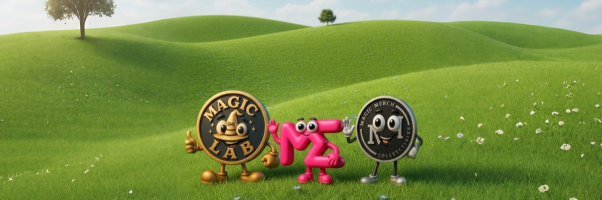 SeedShady's tweet image. Joining the @MagicLabHQ banner competition with a fresh design inspired by their unique energy and vision.
A blend of creativity, curiosity, and magic hope it resonates! ✨ #MagicLabBanner