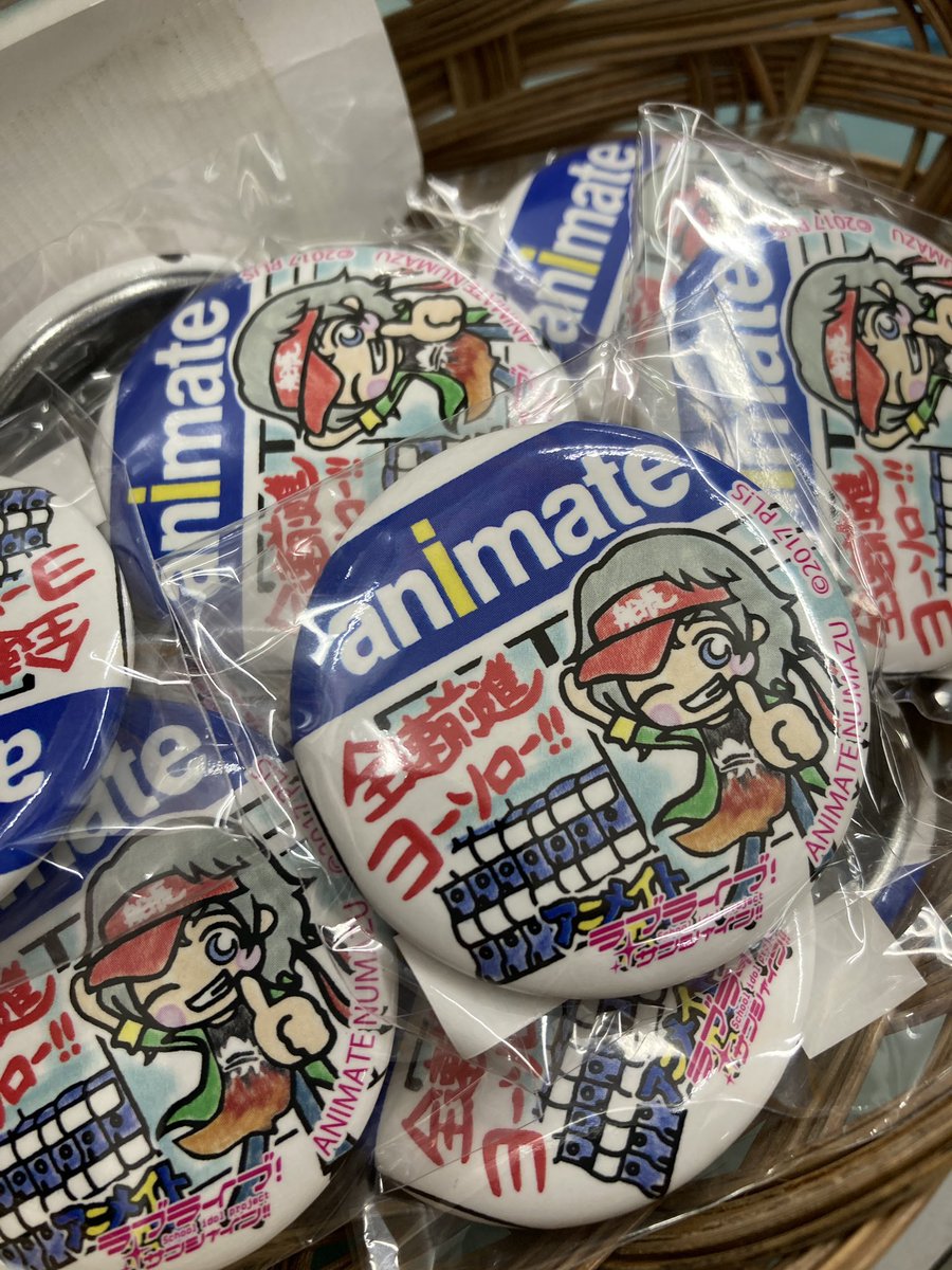 ラブライブ情報】 まちあるき缶バッジが好評発売中‼ アニメイトでのみ