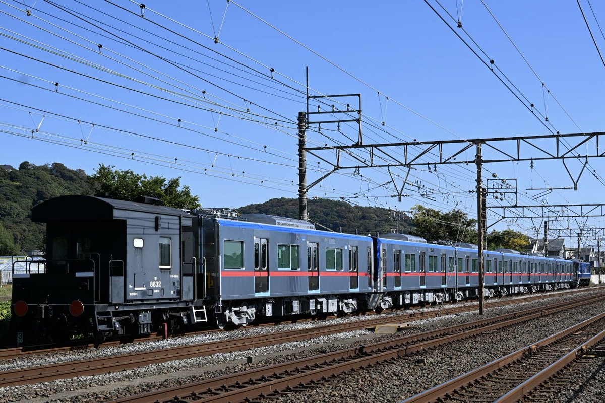 Rail710's tweet image. 2025.11.3
京成3200形 甲種輸送