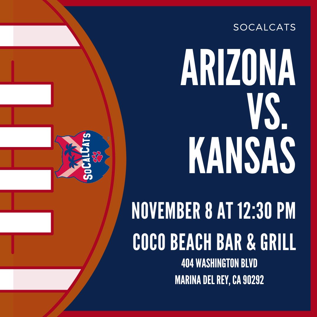 Can’t make it to Tucson for homecoming? Join us to watch <a href="/ArizonaFBall/">Arizona Football</a> on Saturday #BearDown RSVP: forms.gle/XDux15WFardTwc…