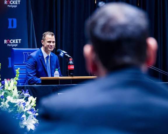 Crazy to think Coach Scheyer almost wasn’t Duke’s head coach. Back in 2021, he interviewed for the DePaul and UNLV head coaching jobs thinking he would get one, but didn’t get either. A few months later, Duke told him he’d be the one to carry the torch and succeed Coach K. The