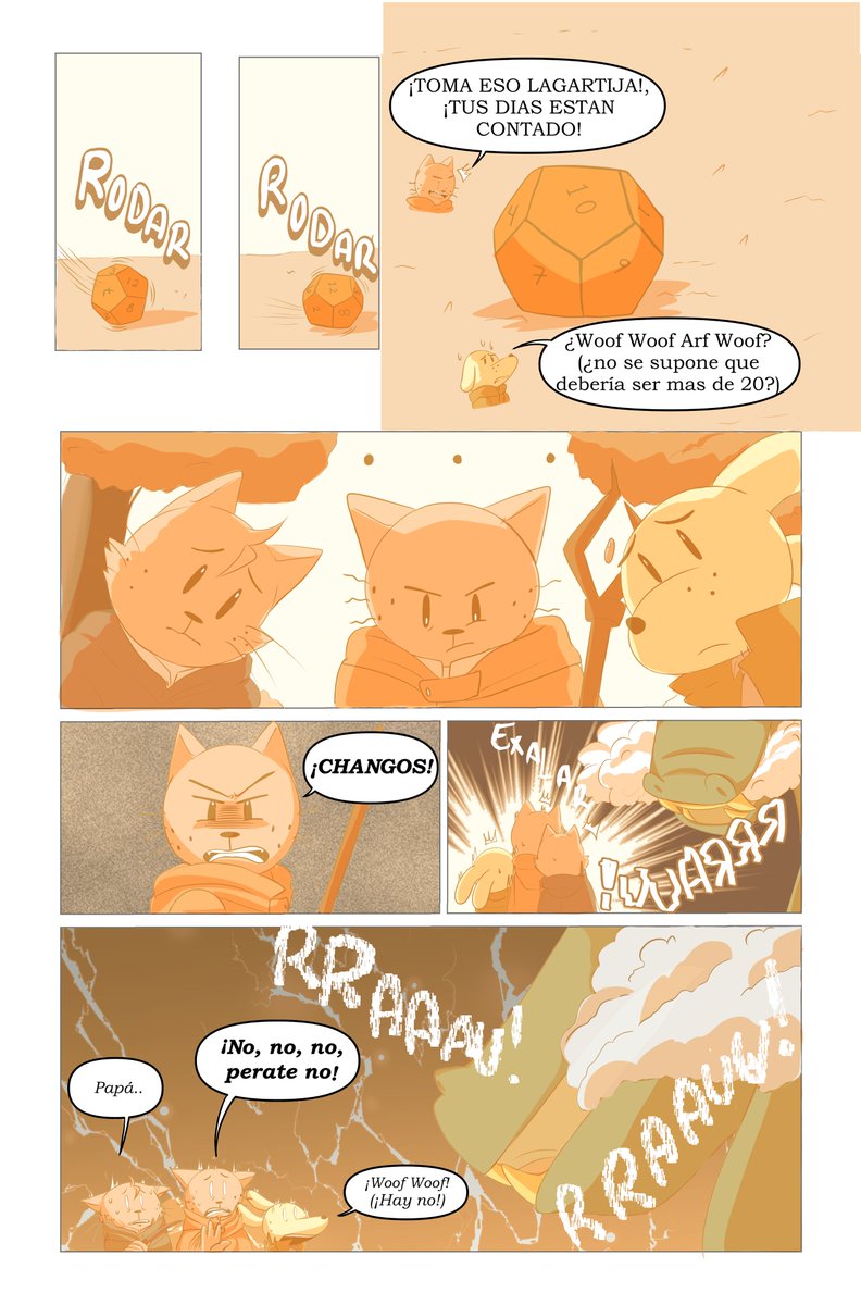 Elizabethroxas7's tweet photo. ✨✨Buenas noches😄, paginas nuevas del comic, Pedro se equivoco de dado🤣🤣, los fulmino el dragón🤣🤣✨✨
#dogmanxpetey #dogmanfanart #dogmanau #dogmantwt #dogmanpetey #peteyfanart #peteyfanart #dogmancomic https://t.co/yn3fhAlygx
