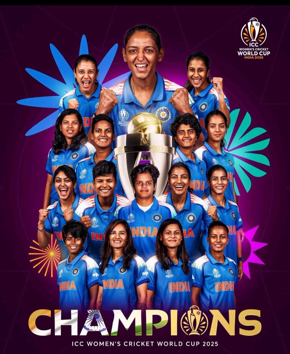 Sudark_Tech's tweet image. Well Played Team India 🇮🇳 !

Congrats 🎉👏 Team India 

#win #champions #india #wishes #sports #worldcup #sports