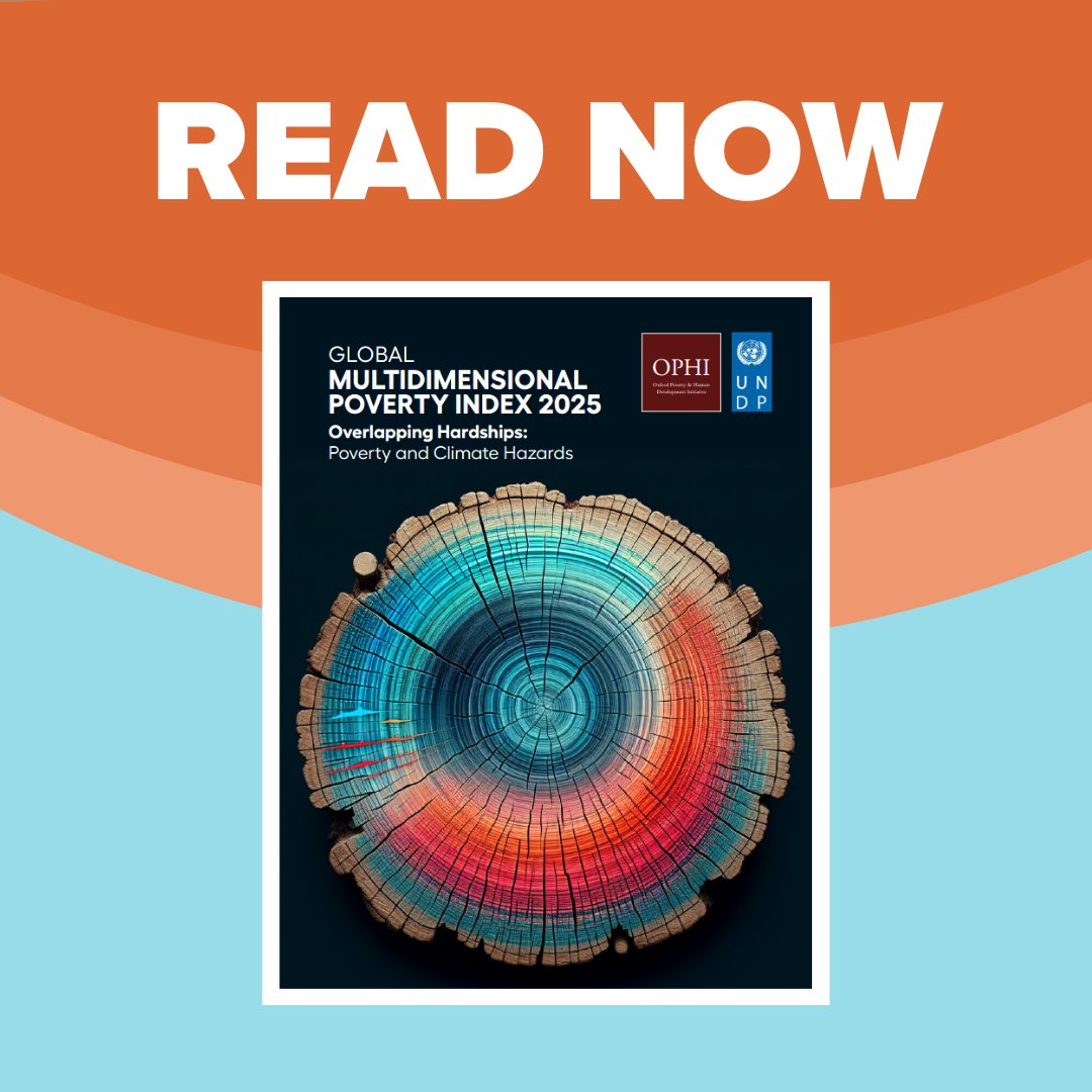 Middle-income countries are the hidden epicentre of #MultidimensionalPoverty: 64.5% of the world’s poor live in these countries, with 88% exposed to climate hazards. Discover the key findings &amp; insights. Read the full report: go.undp.org/iZa

<a href="/ophi_oxford/">OPHI</a> <a href="/pnudfr/">ONU Développement</a> <a href="/HDRUNDP/">Human Development</a>