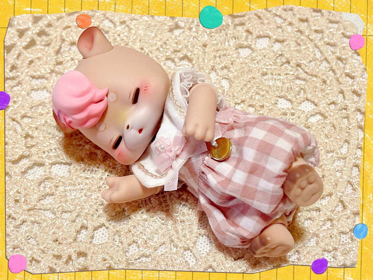 mizumi_word's tweet photo. 100/c様(@100c_loset )のロンパース🥰
これはおねむ顔にピッタリ！
\('∞')/\('ω')/\('д')/\('∀')/ﾊﾞﾝｻﾞｰｲ
#kumukuku 
#ぷことの暮らし
#ぬいドルマーケット https://t.co/KBNRzTlOlV