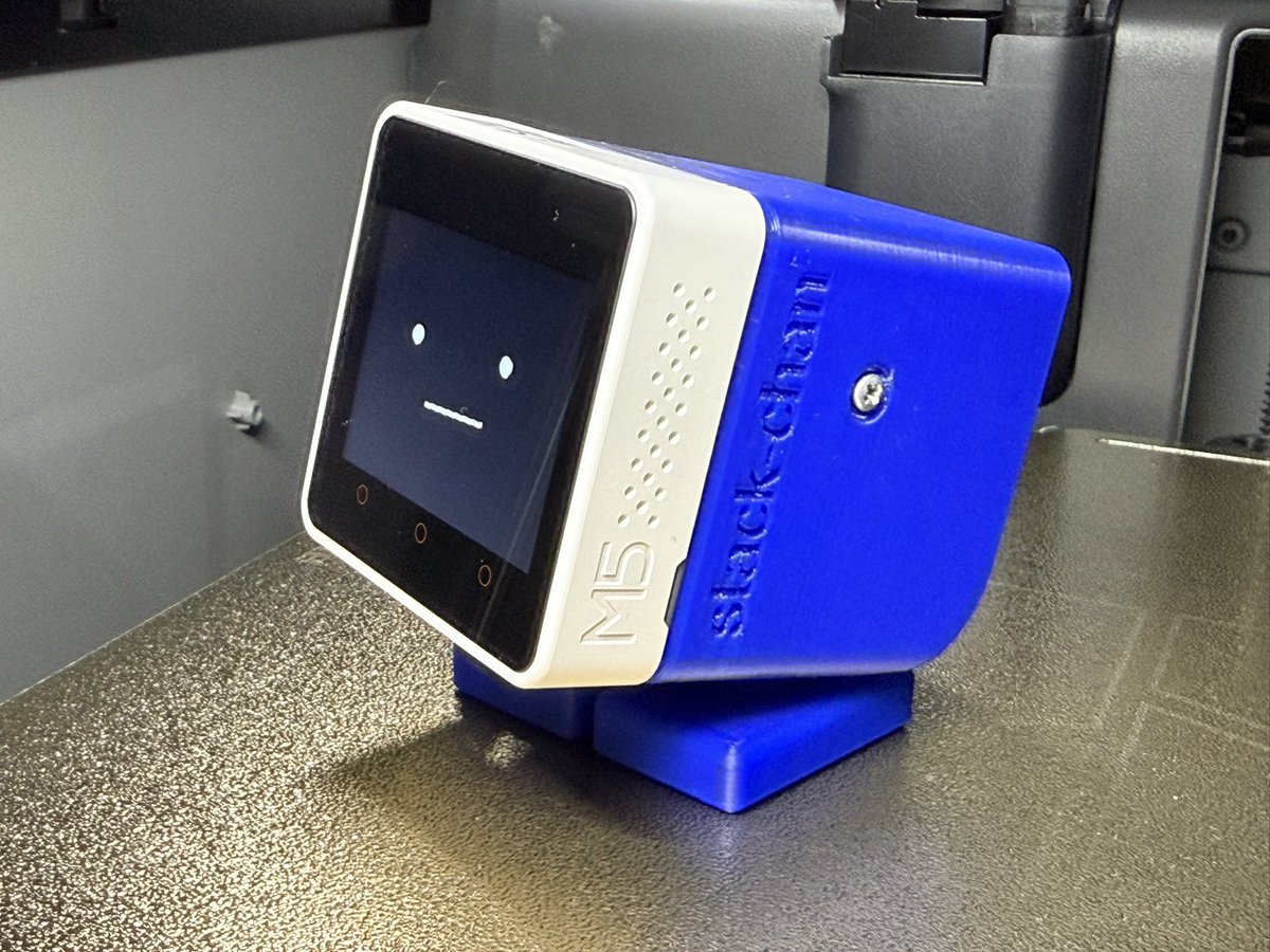 sat_chan_pe's tweet image. ｽﾀｯｸﾁｬﾝの外装を前に作り直してたのでP2Sで出力。あっちゅう間にできた。
あと高速だからか糸引きが殆どないのも良き。(材料はFlashforgeのPLA)
動作確認でちょっとイタズラしてみたw
カワイイヽ(´▽｀)/
#ｽﾀｯｸﾁｬﾝ
#P2S
#サンステラ
#Flashforge