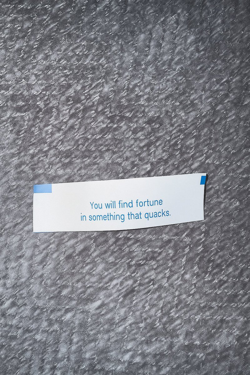 fortune__ton's tweet image. Even the fortune cookie knows what’s coming…