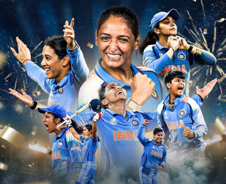 apnaandag's tweet image. कभी हार न मानें! 🌟

Congratulations team india wenar 🎉💐 

#ICCWomensWorldCup2025 
#INDvsAUS #IndvsAusfinal
