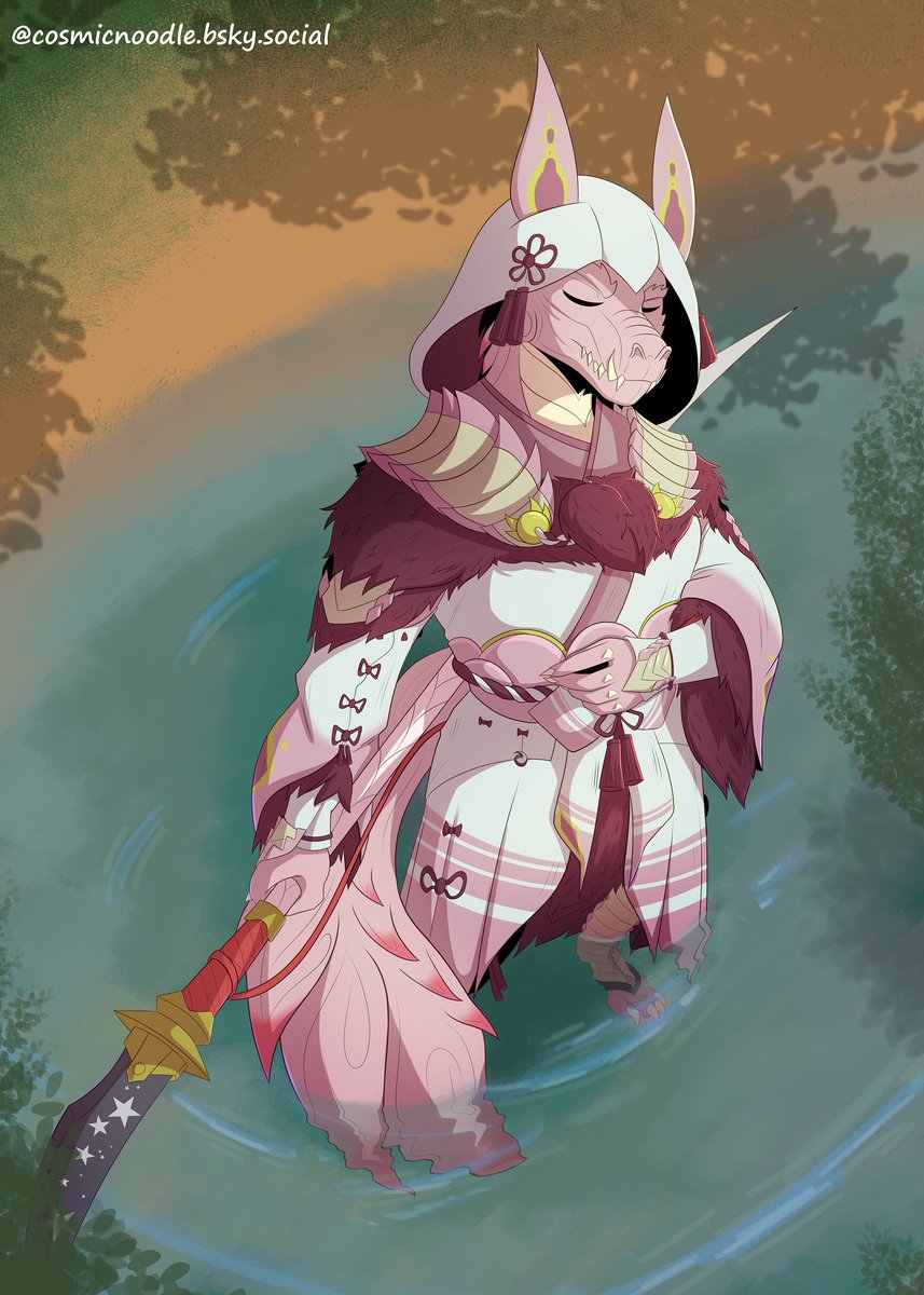 [cm] Full body for Tyr Duskclaw of his Odogaron!