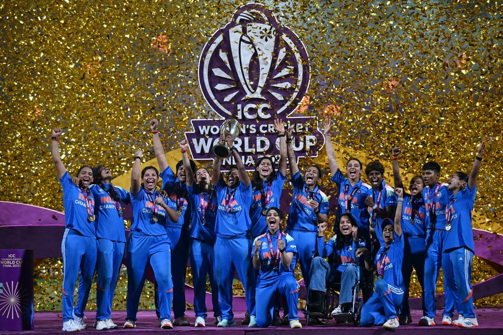 Congratulations 💪💪💪 World Champions 
#WomensWorldCup2025 #Champions #Cricket #Winners