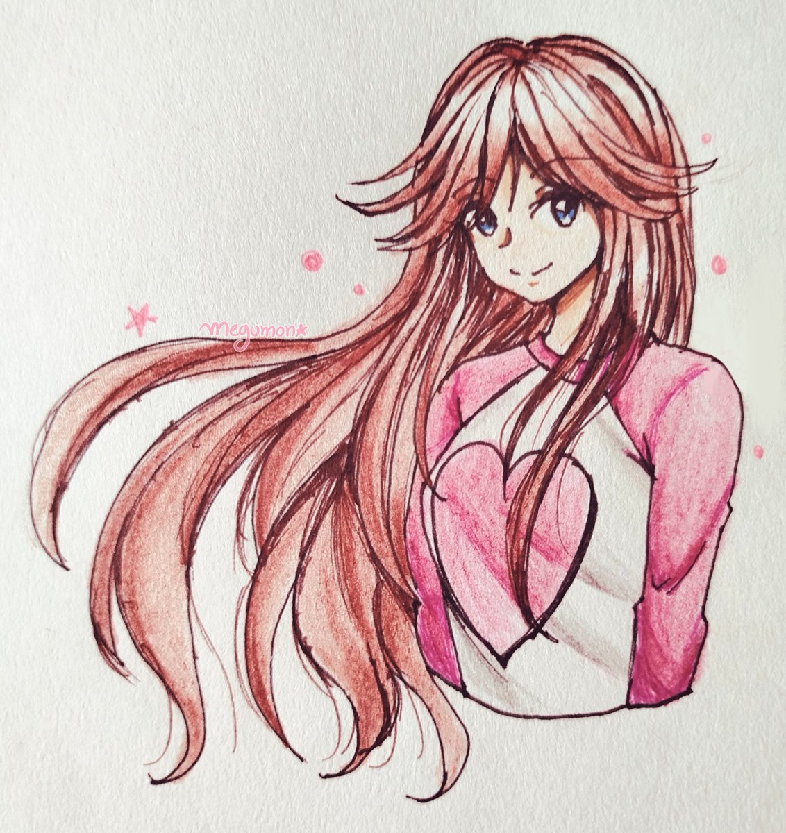 Otro dibujito de 2022 de mi blocksito 💗