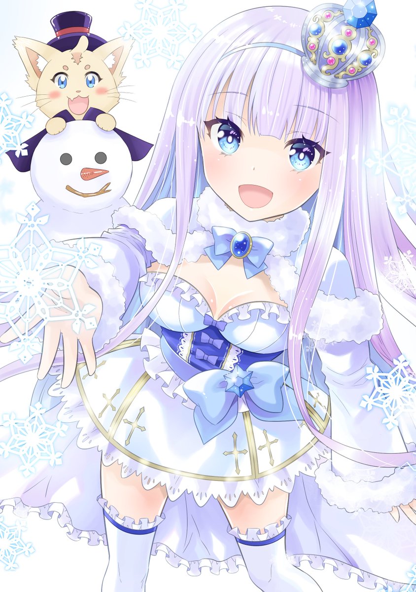 「おはようございます さむい><」|うおぬまゆうのイラスト