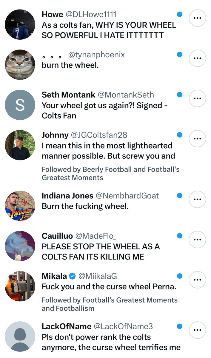 BrandonPerna's tweet image. My DM’s after the curse wheel works again. lol I love you guys 😂