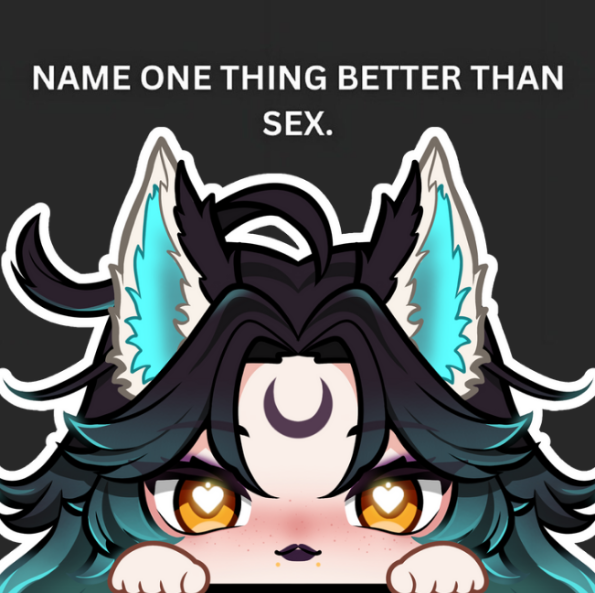 SereanaMikazuki's tweet image. ๋ ๋࣭ ⭑☽ Name one thing, lovely~ 🌙 ☾ ๋࣭ ⭑

Smooches for all who can name one~ 💜