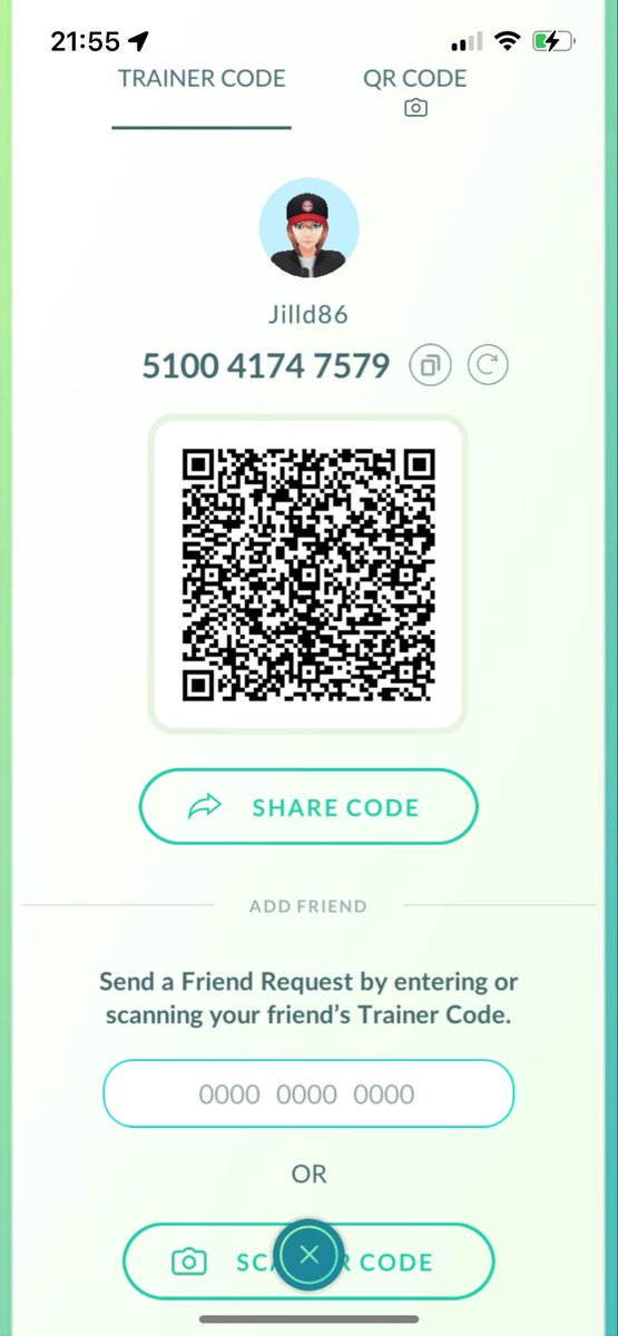 JillD86's tweet photo. X is a cesspit, but new Pokemon Go friends would be nice 

Let's be friends in Pokémon GO! My Trainer Code is 510041747579! https://t.co/N2NEGNlMp8