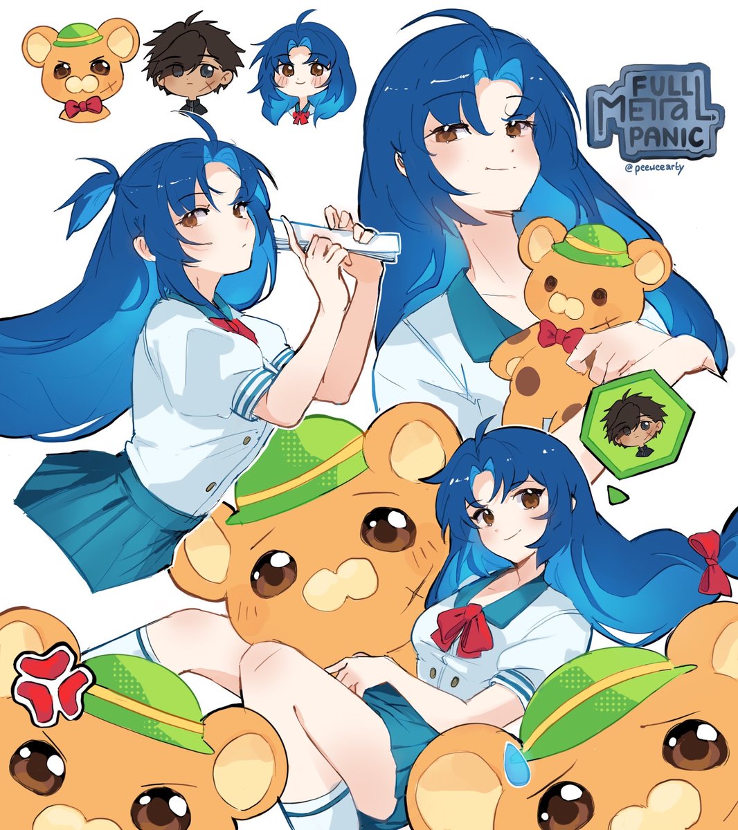 Full Metal Panic Fanart🧸