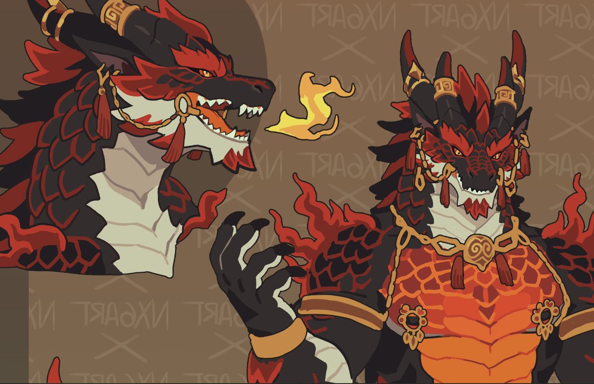 wanna ride a god? 😏 (adopt WIP)