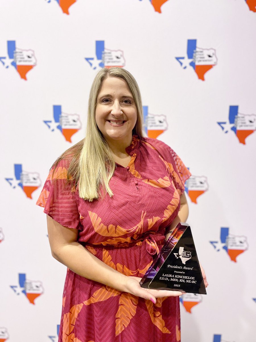 MrsTKinch's tweet photo. I’m deeply honored to receive the President’s Award from the Texas School Nurses Organization.
Recognition was never the goal — service has always been the calling. I’m grateful to stand beside school nurses who show what purpose-driven work looks like every day.
#TexasNurses https://t.co/etU5PRZkFW