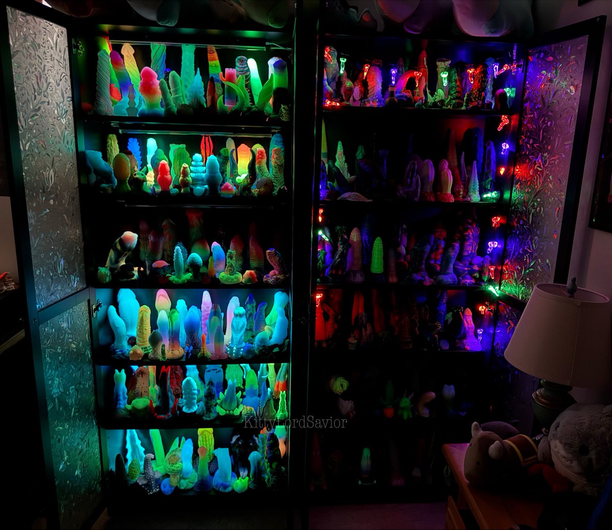 Update dick cabinets! I added some cling film to them to spruce them up!