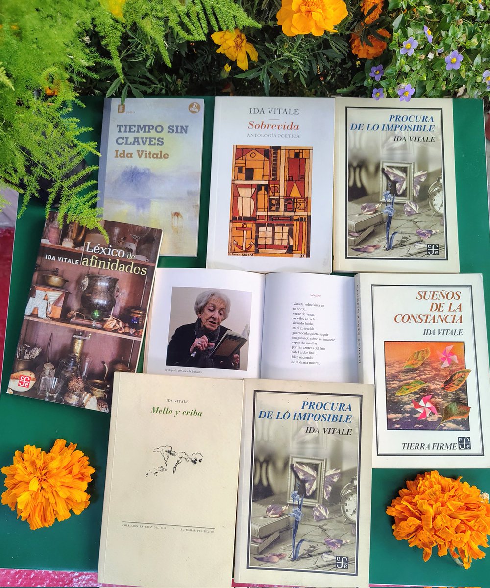 Cumpleaños de la luminosa Ida Vitale.