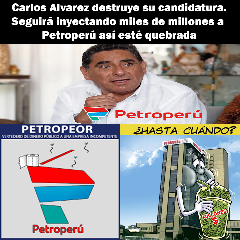 memeadospes's tweet image. 👉CARLOS ALVAREZ se hundió solito. CHAU A SU CANDIDATURA
👉Esto es el equivalente al pan con chicharrón que no quiso comerse Barnechea.