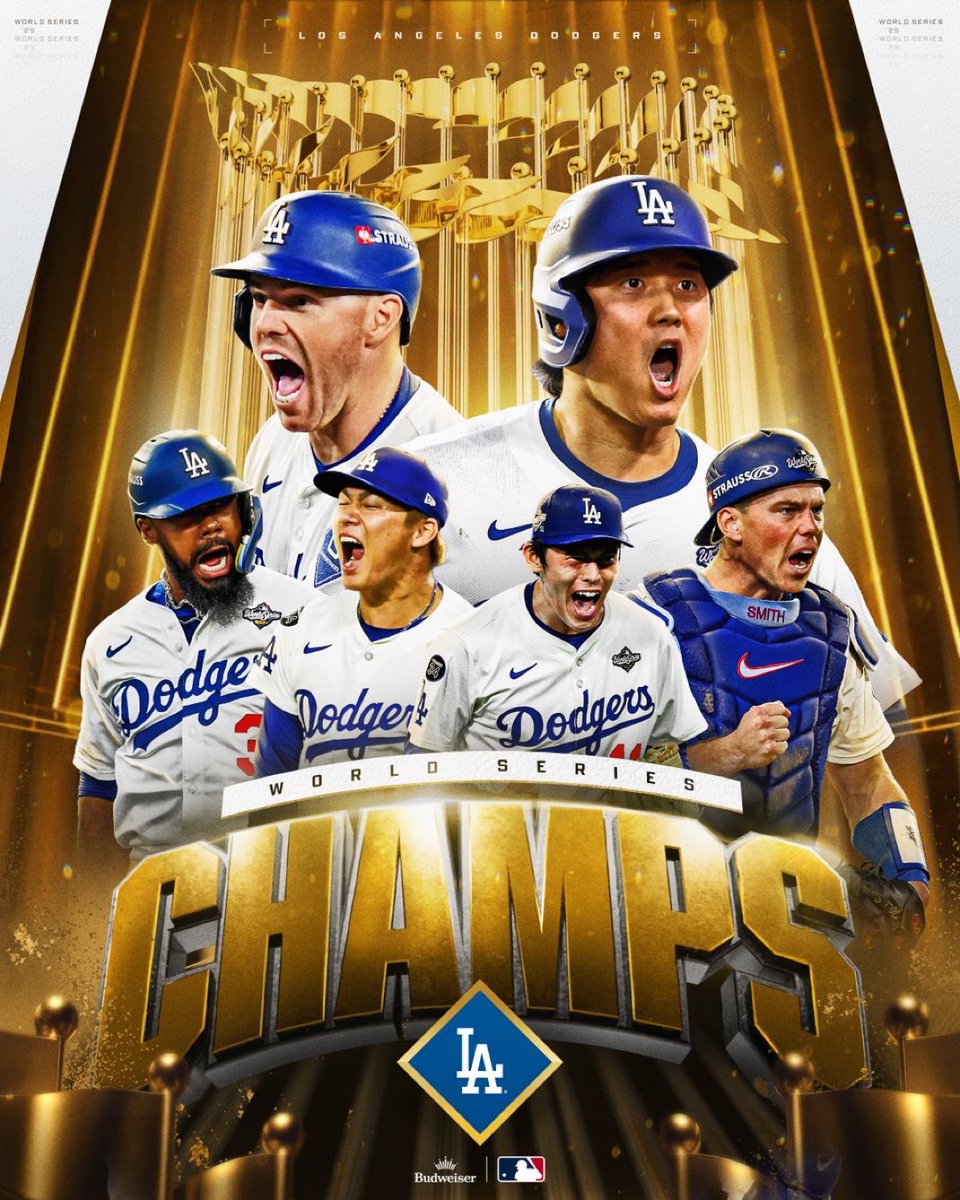 Congrats Dodgers 🎉World Champions. 
Baseball season closes but work continues.  New month, new focus, same mission, same goal. Together, we execute.  Let’s do this NOW!