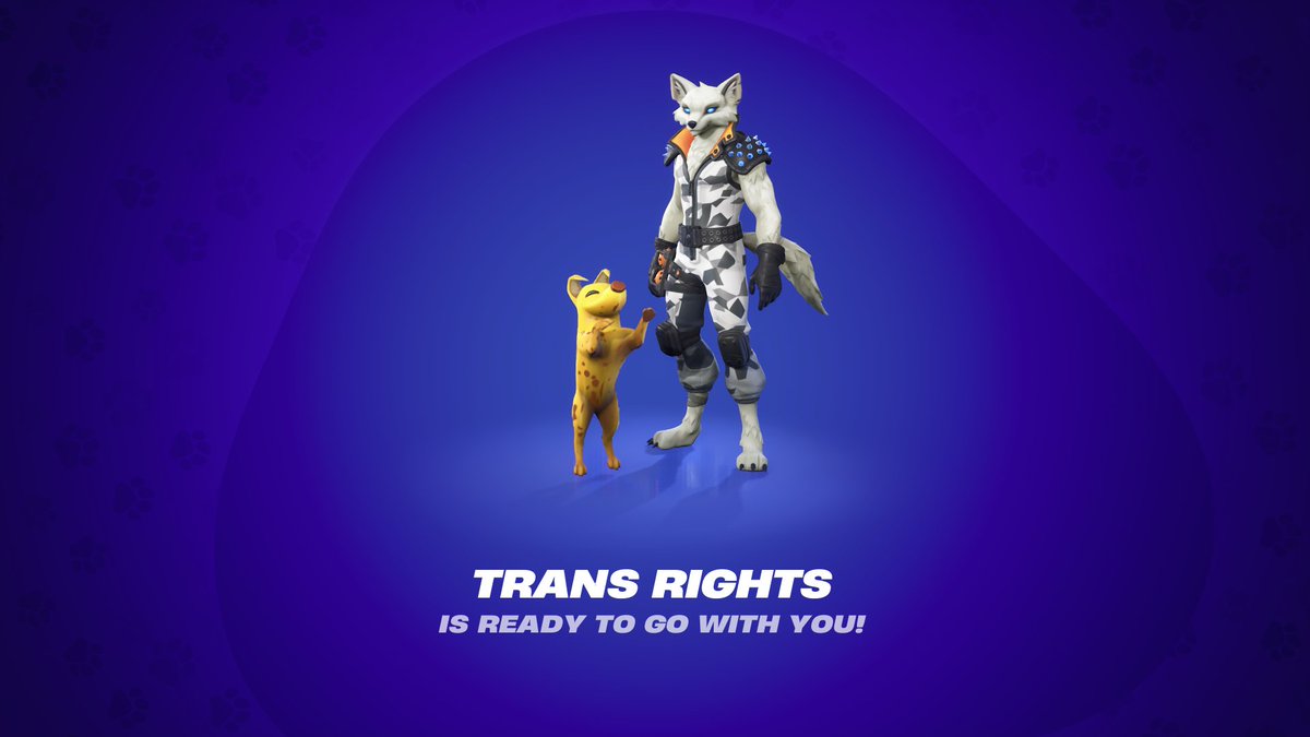 Don't let transphobia into Fortnite. :)