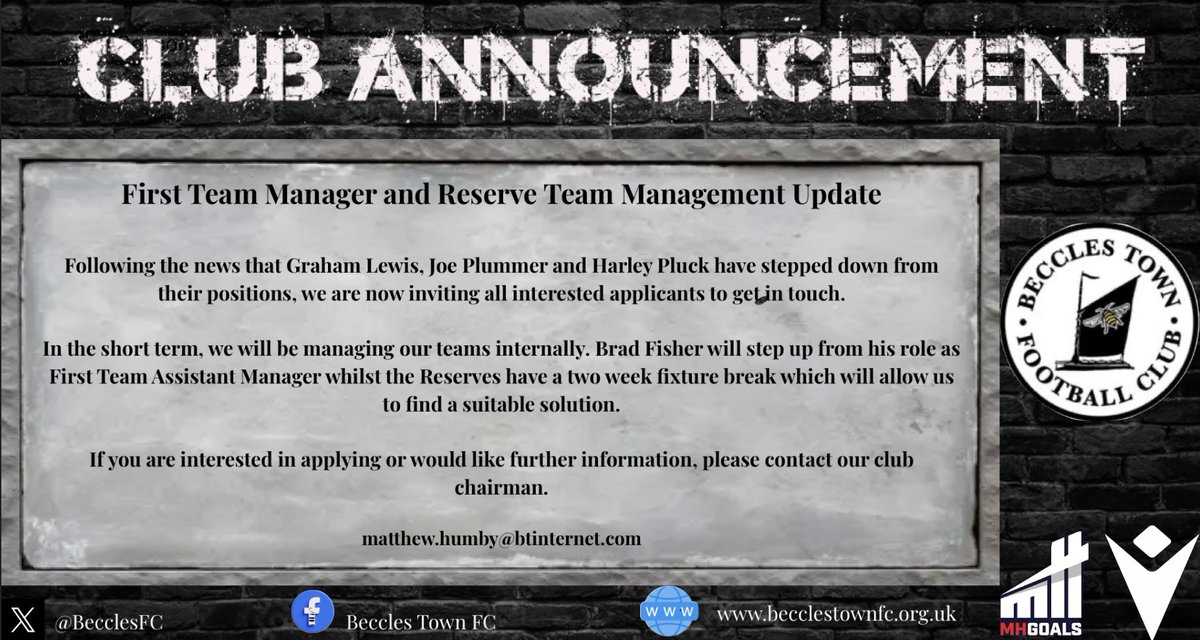 Beccles Town FC - Mens tweet media