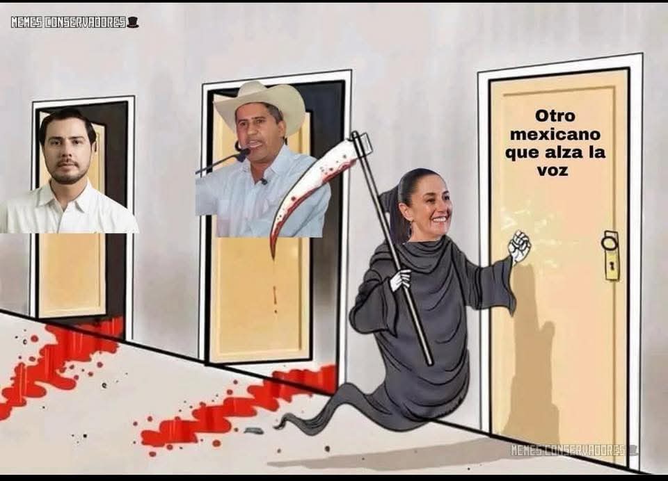 GrisRocker7's tweet photo. @LuisaAlcalde @Claudiashein Cínicos, corruptos, descarados, parásitos y asesinos.
Eso es Morena. https://t.co/K7oqmPwzdb