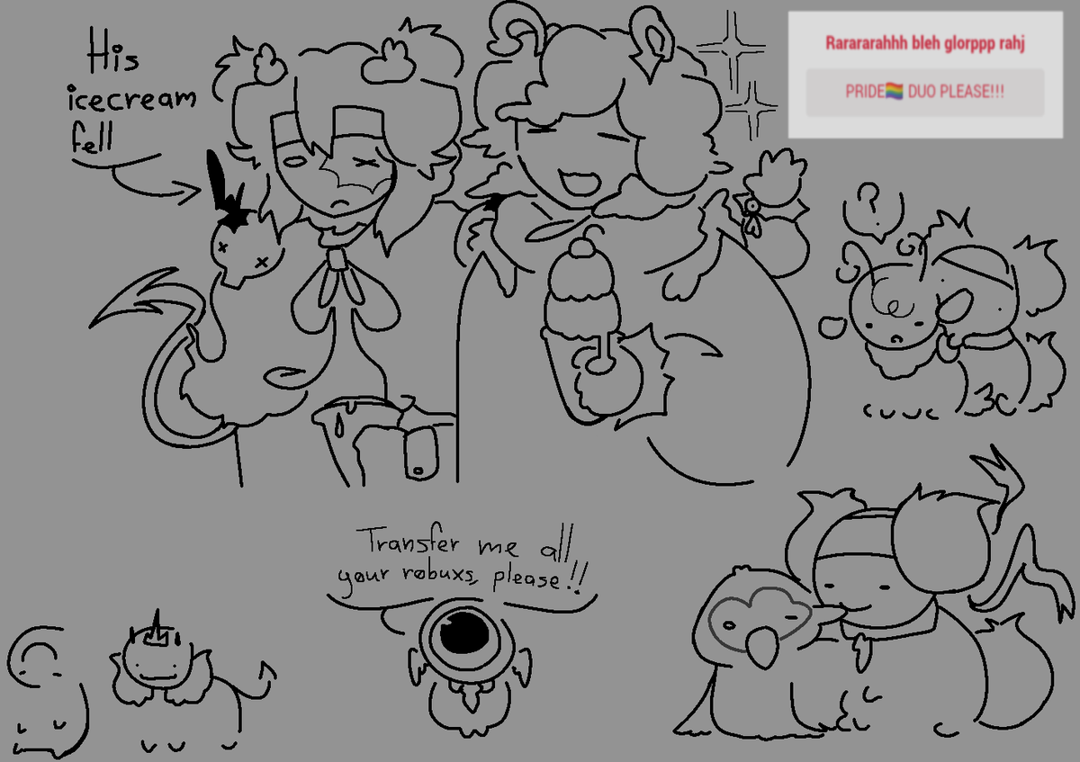 Doodles cuz art block hits hard..☹️
#UnstableUniverse