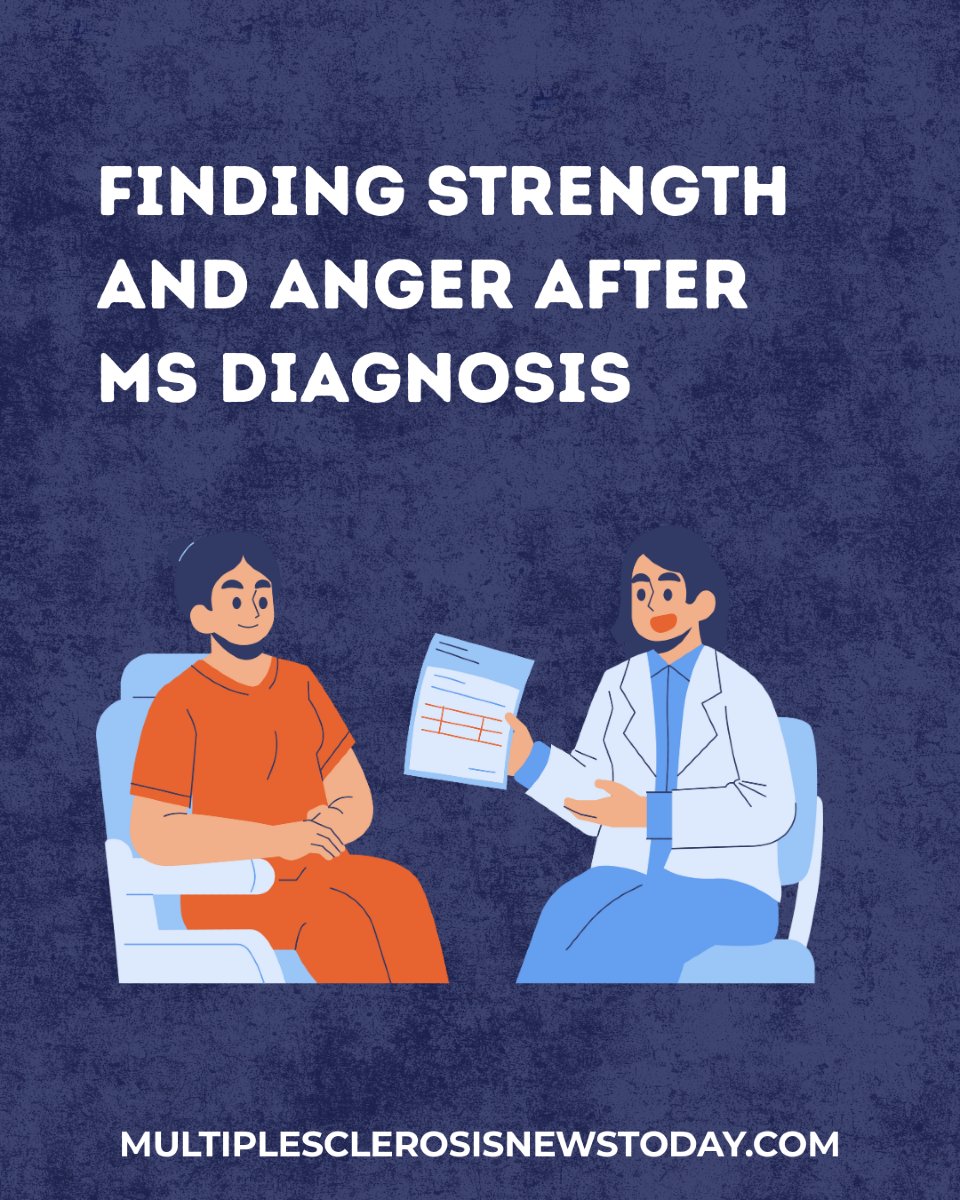 MSNewsToday's tweet image. Find strength and express anger after MS diagnosis: bit.ly/3HzuTds

#MSAwareness #ThisIsMS #MSSupport #MSCommunity #MSNewsToday #Bionews
