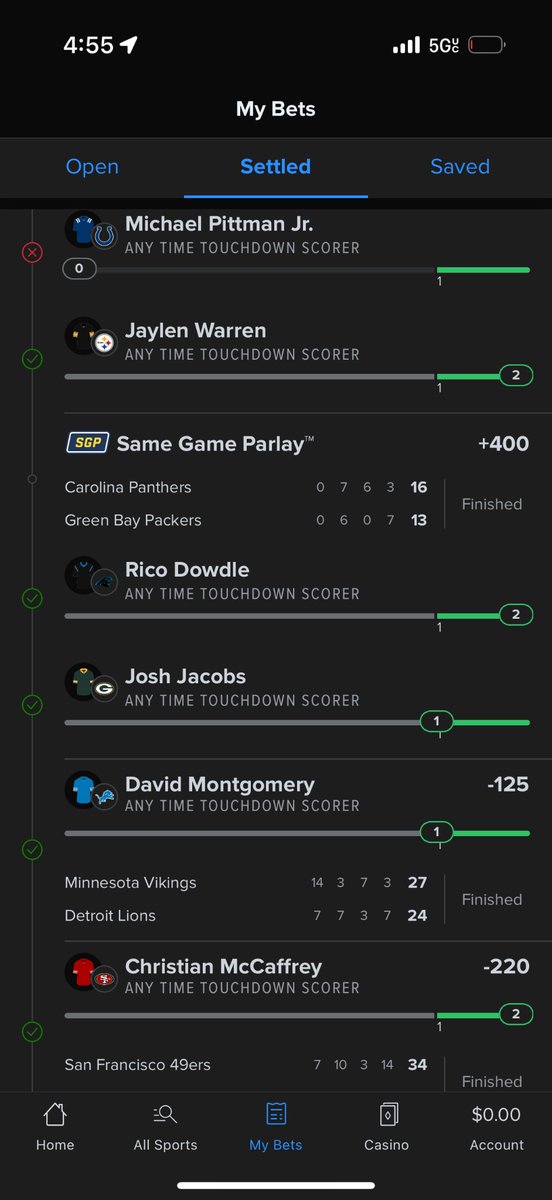KaleabMekonen3's tweet photo. @guapzayy Missed 10 leg and 2td by one I know I had a cash out option fr. Robbers fr https://t.co/RKagtXmwrU
