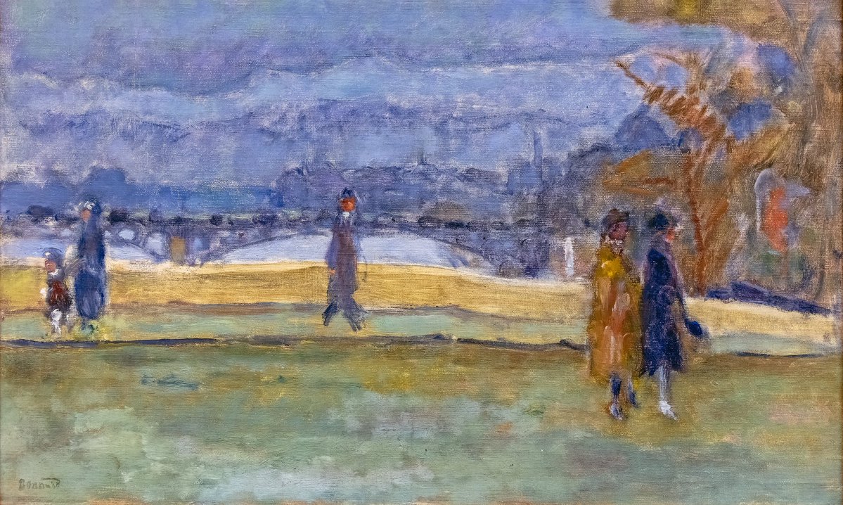 artinfinitus's tweet image. Pierre Bonnard (1867–1947)
Le Pont des Saints-Pères, circa1910
Fondation Bemberg

#pierrebonnard #artinfinitus