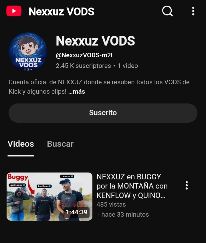 patyconjamon's tweet photo. Nexxuz creo un canal llamado NEXXUZVODS en donde estará subiendo los resubidos de kick (lo mas importantes,chulos),  ya subió el directo en kick de ayer. Vayan a suscribirse! https://t.co/tAhql7Spnm https://t.co/VzwI2LQjXf