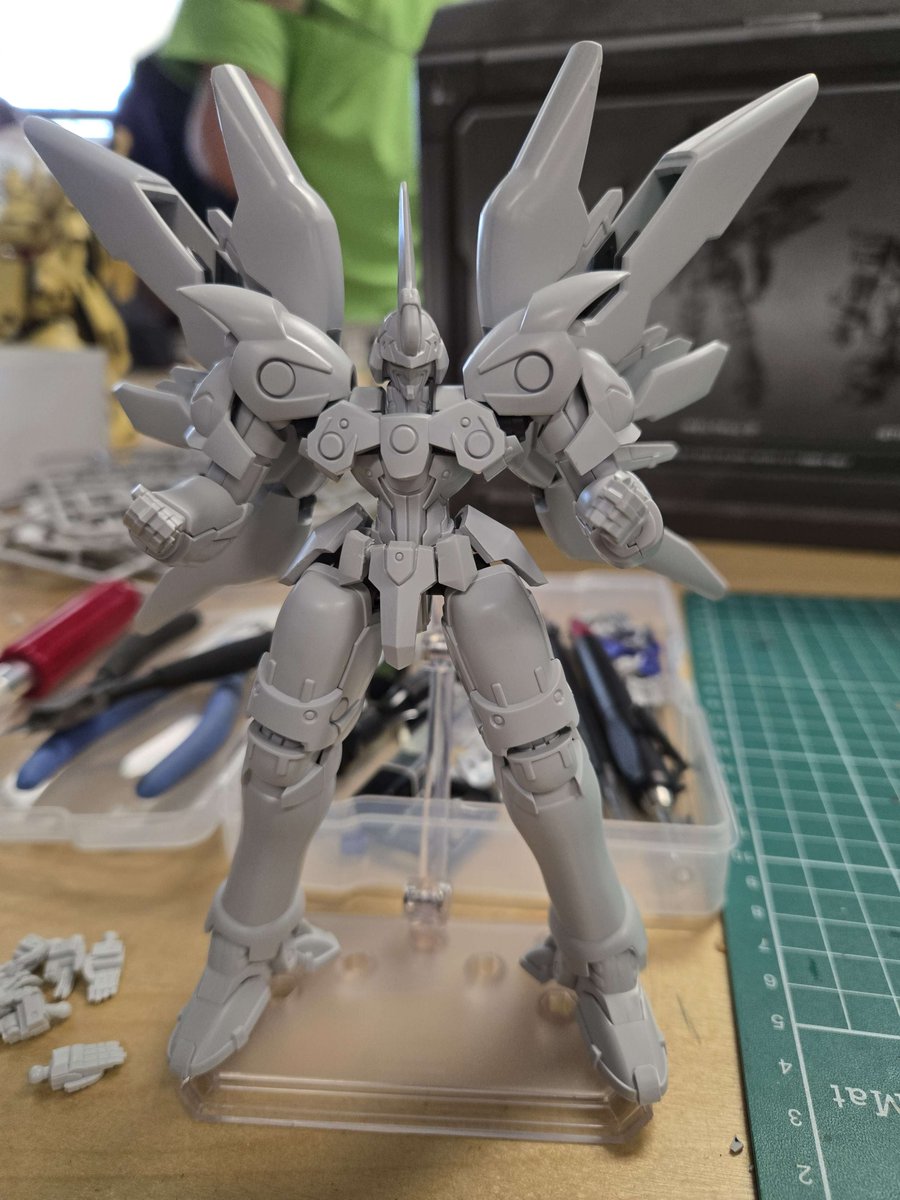 grimoireguy's tweet image. Surely buying all of the Xenogears structure arts models and resolving to paint them all isn&apos;t going to have terrible consequences for my work ethic