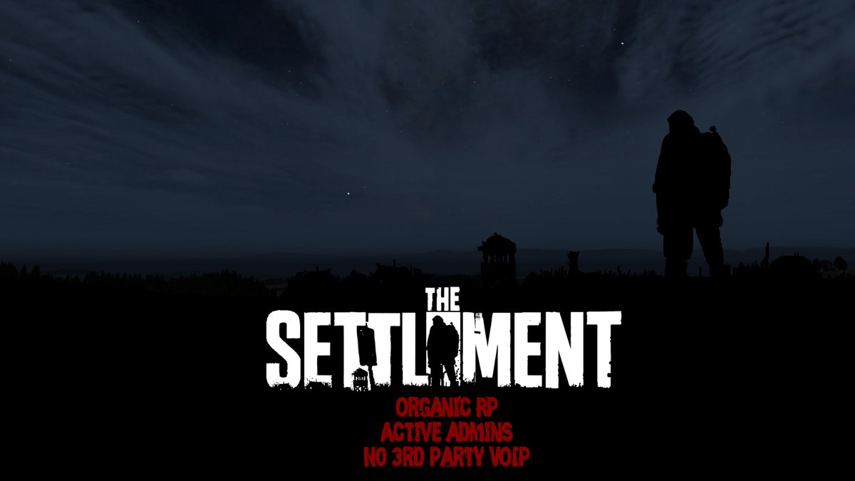 _TheSettlement's tweet image. A new DayZ server just launched!

The Settlement is an organic RP server. The story is driven by survivors’ actions — nothing is enforced. You decide how you play, talk, or kill… the choice is yours.

Visit thesettlement.eu for rules and to join discord.