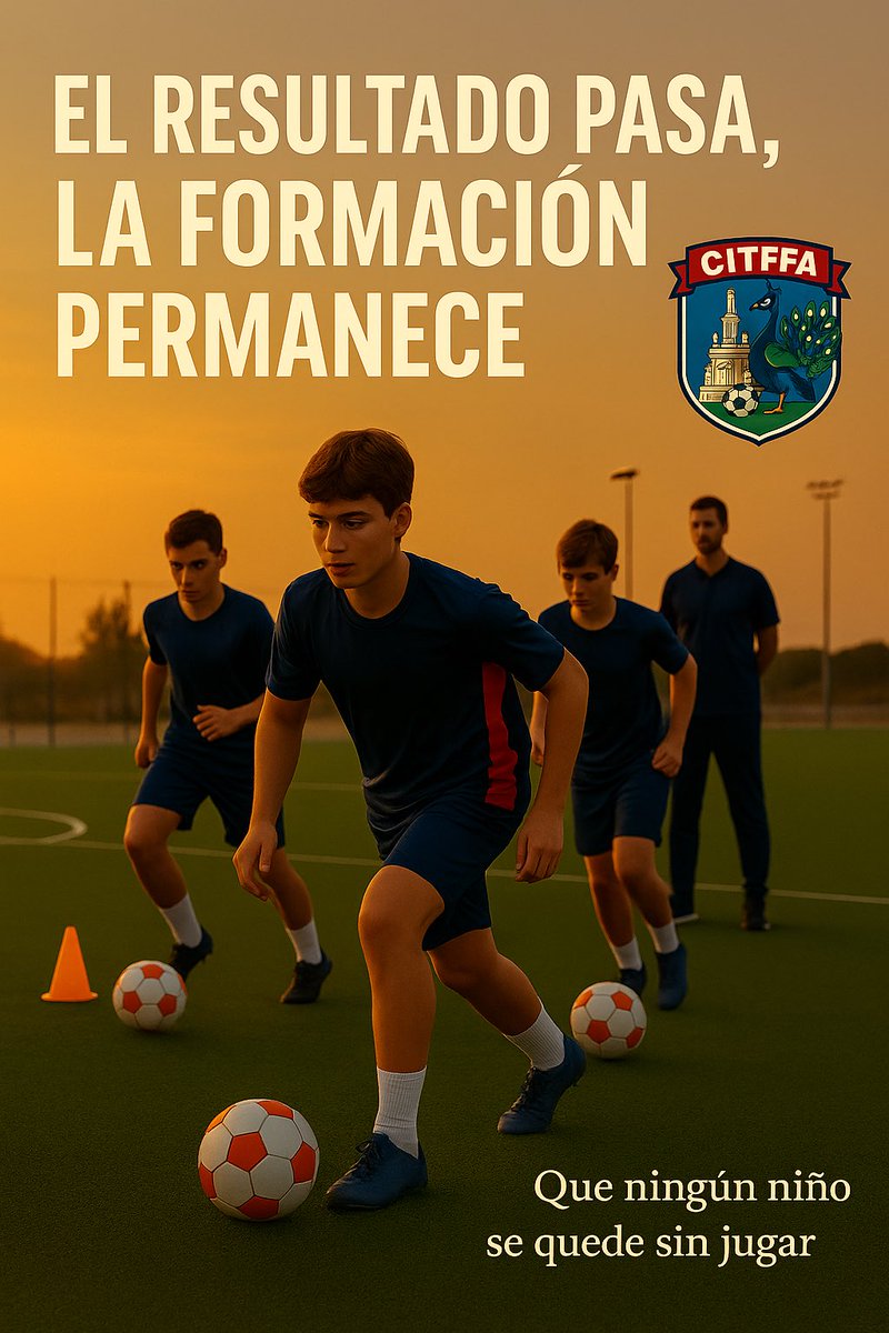 CITFFA's tweet image. El resultado pasa, la formación permanente @CITFFA