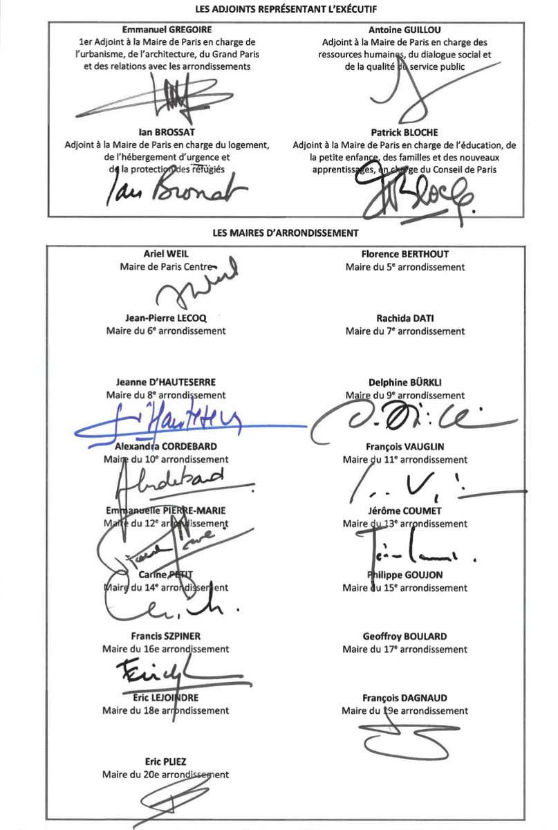 Quelle hypocrisie ! N'est-ce pas Rachida Dati et 5 autres maires de droite qui ont refusé de signer le pacte pour réserver une partie des logements sociaux aux agent.es de la ville ? Bas les masques !