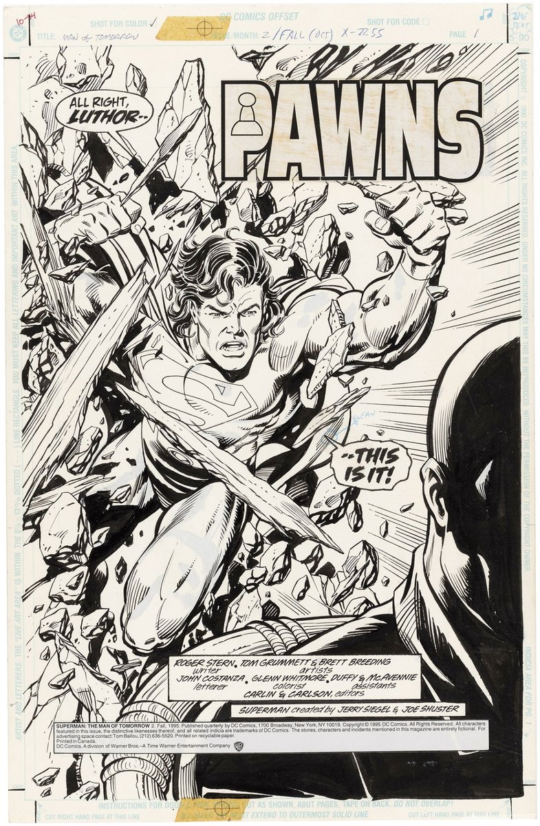 iamluke85's tweet photo. #superman artwork by #TomGrummett (Penciller) , #BrettBreeding (Inker) https://t.co/GcVXqRjDxo