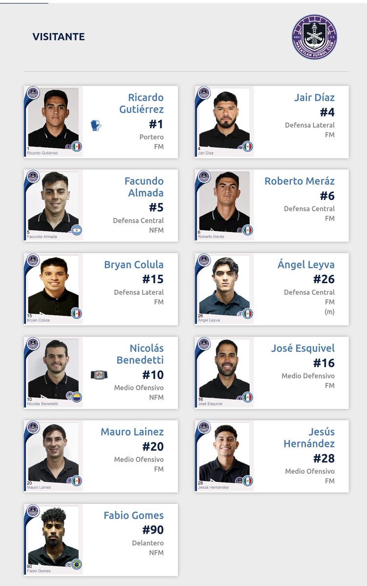 Las #Alineaciones

🐔Vs🐙 |  Esta tarde, desde  🏟️ la #Corregidora, así saltarán los #GallosBlancos de #Querétaro y el conjunto del #Mazatlán, para disputar su juego correspondiente a la penúltima jornada de la <a href="/LigaBBVAMX/">Liga BBVA MX</a>