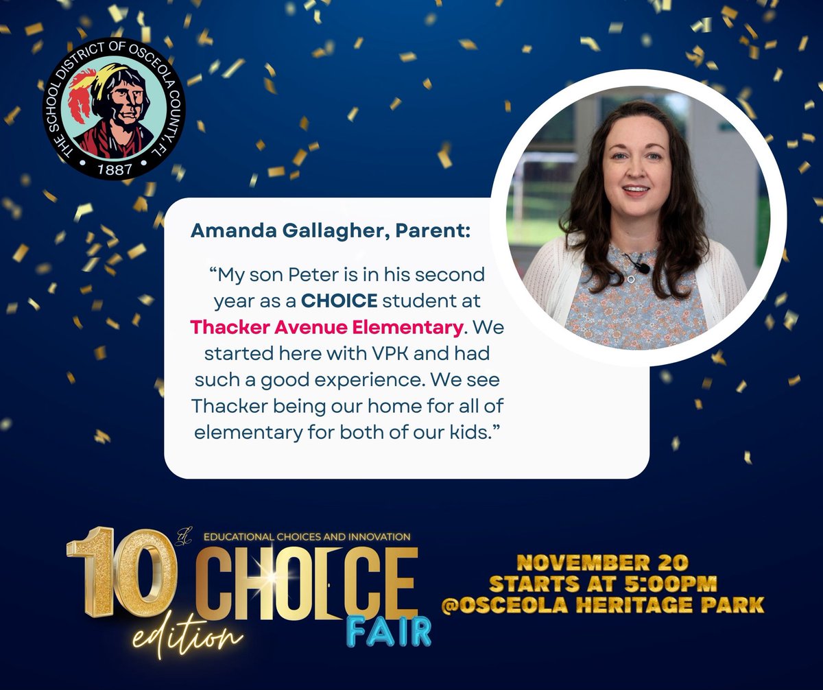 Osceola County School District -Educational Choice tweet media