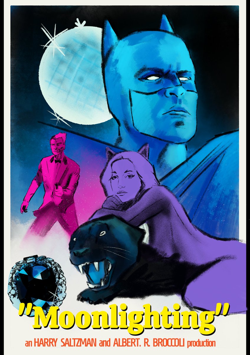 luke170_'s tweet image. "Moonlighting" 1964 #WIP