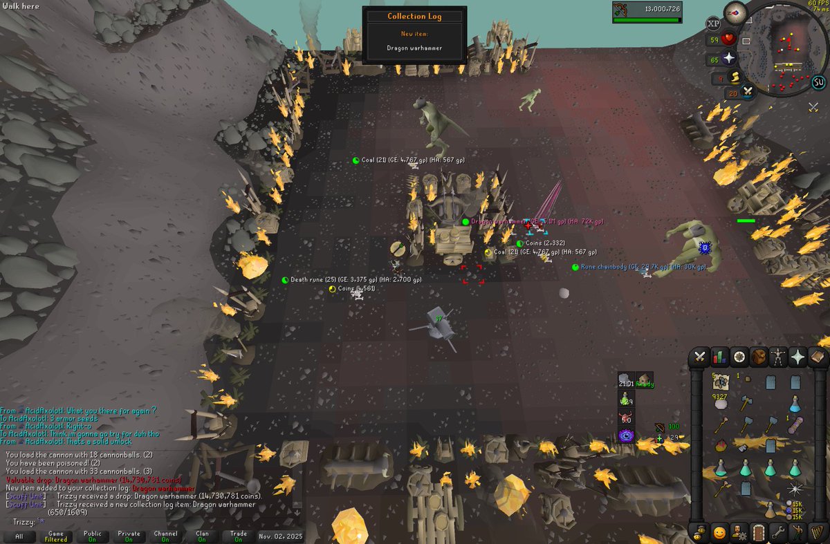 OS_Trizzy's tweet image. Dragon Warhammer - 4,574 Lizardman Shamans