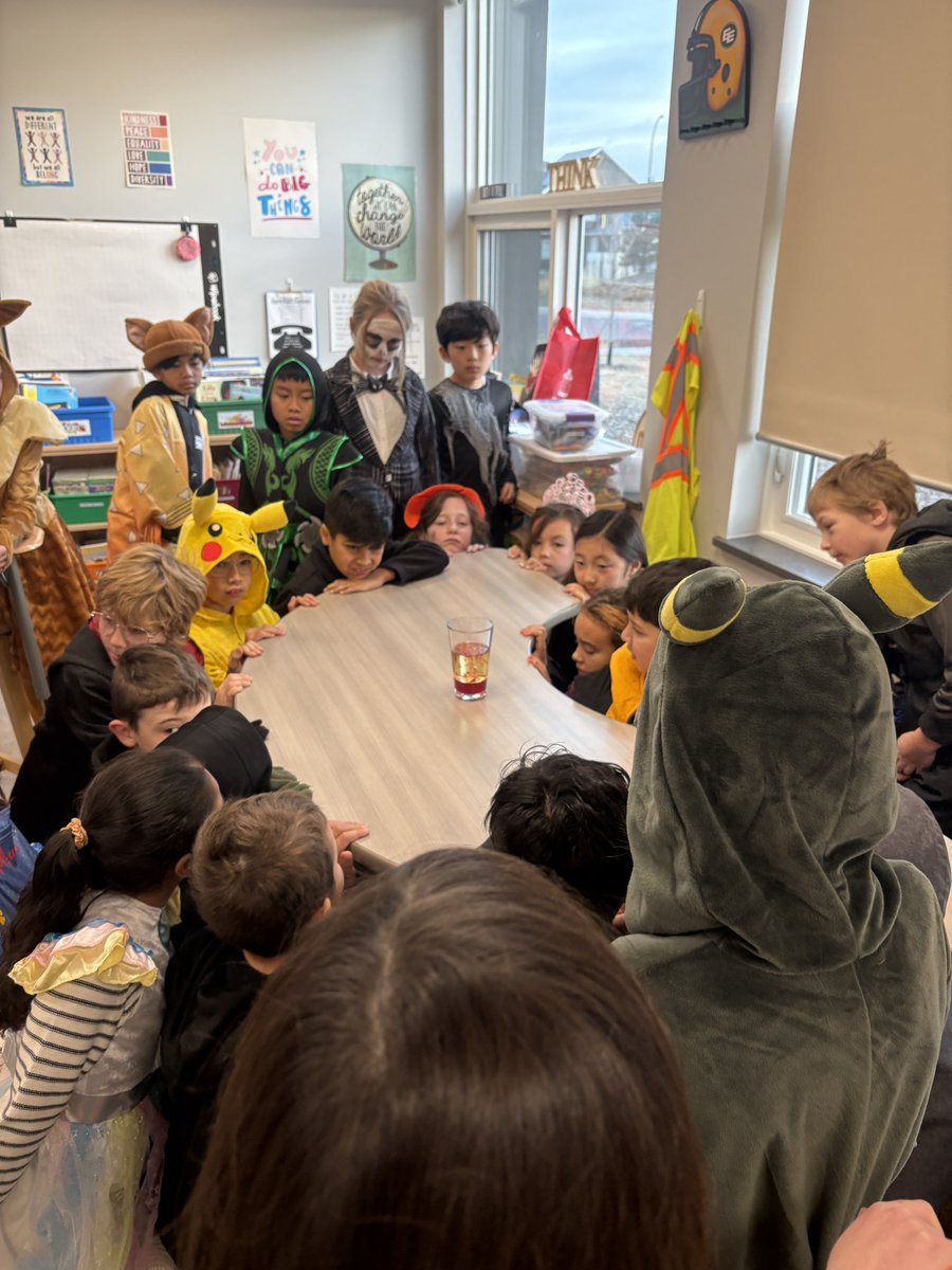 MrRussClass's tweet image. Learning about the states of matter: solids, liquids, and gases, by making lava lamps!