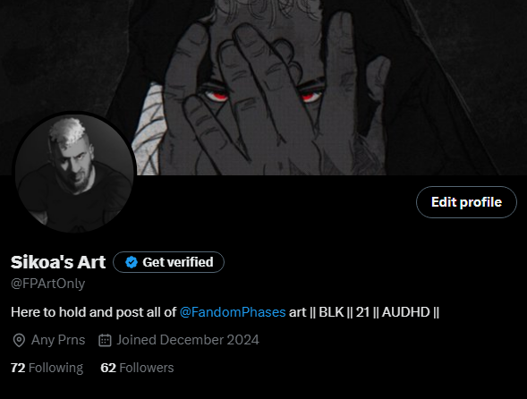 Changed one of my accs so I can put all my art in one spot go follow 😋 

<a href="/FPArtOnly/">✎ᝰ𝓼𝓲𝓴𝓸𝓪𝓼 𝓪𝓻𝓽</a>