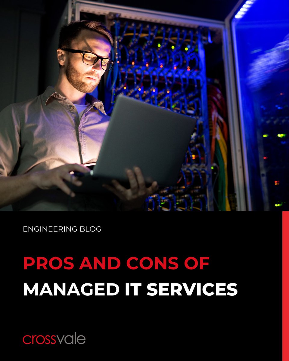 crossvale's tweet image. ⁉️ Considering managed IT services?

Our latest blog explores the pros and cons to help you decide.
Learn about cost savings, 24/7 support, and potential challenges.

🔎 Read more: hubs.ly/Q03QkYVn0

#ManagedIT #ITSupport #BusinessGrowth #Crossvale
