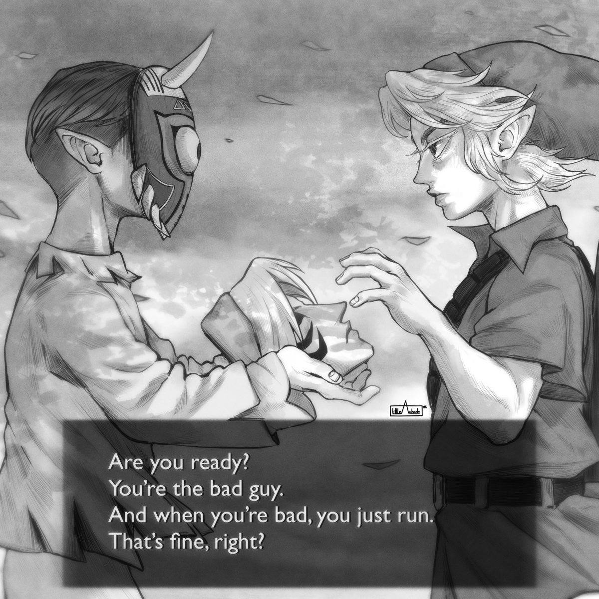 Day 28 - Mask
#linktober #linktober2025 #tloz #fanart #nintendo
Shall we play?