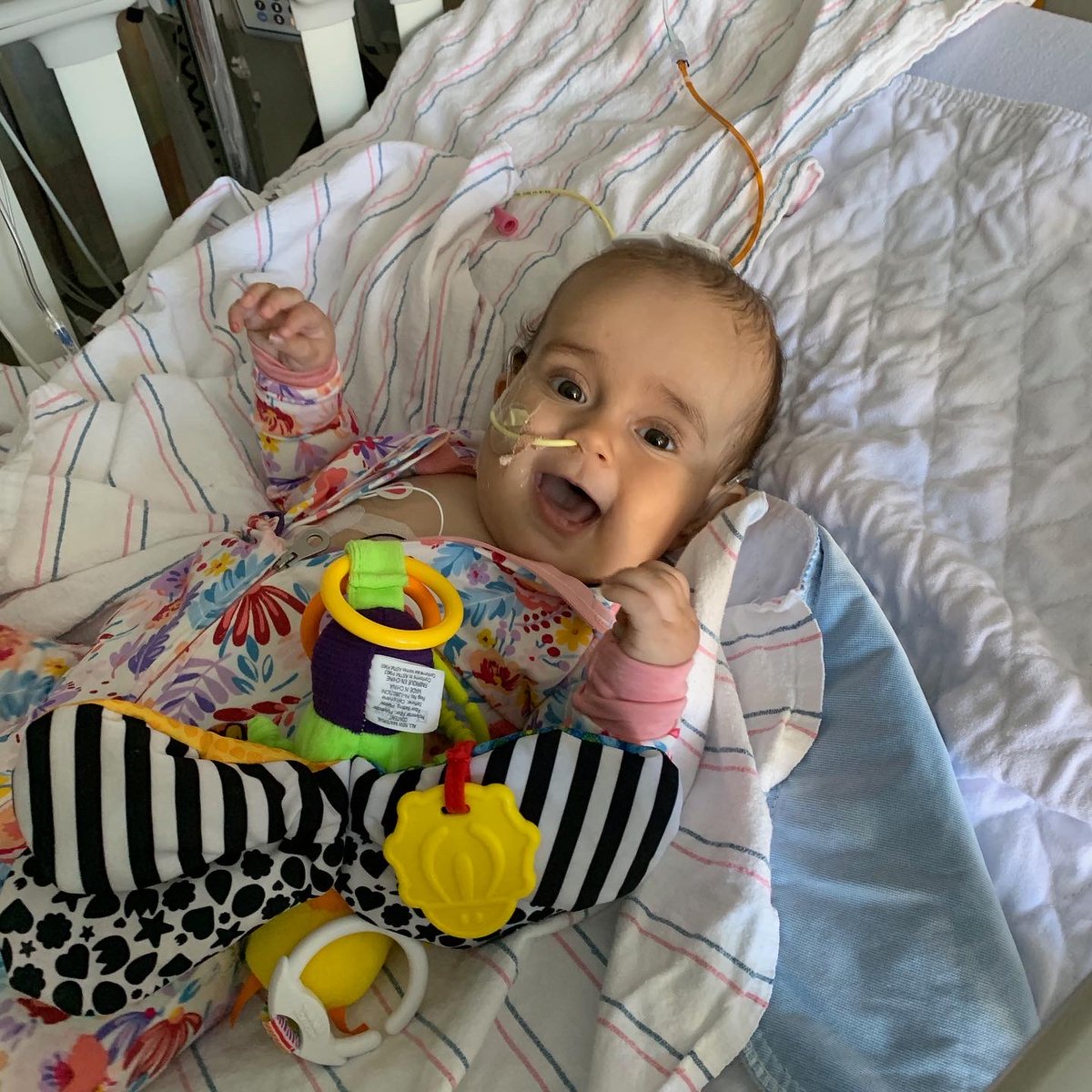 Team Beans ran the NYC Marathon for the 3rd year in a row in memory of my daughter, Francesca “Bean” Kaczynski, who died of brain cancer at 9 months old on Christmas Eve 2020.

Beans was bold, curious, and so full of joy—she loved Elmo, balloons, and her cat . Even in the