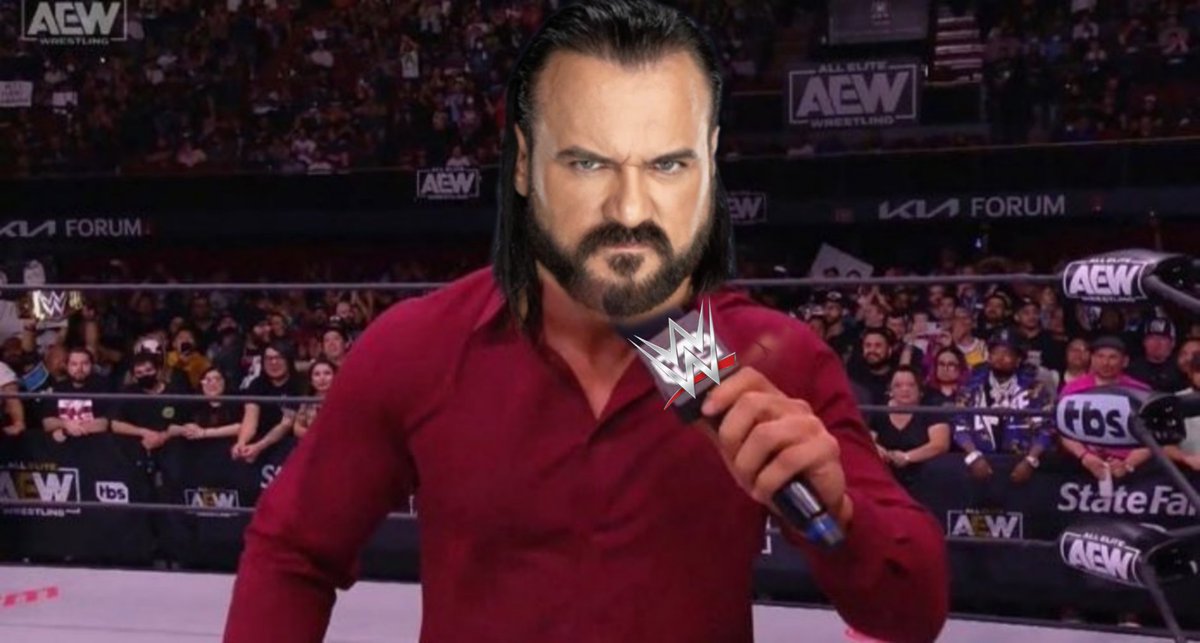 Drew McIntyre on Friday: "Hey Triple H, would you treat me better if I was ex-AEW guy?!"