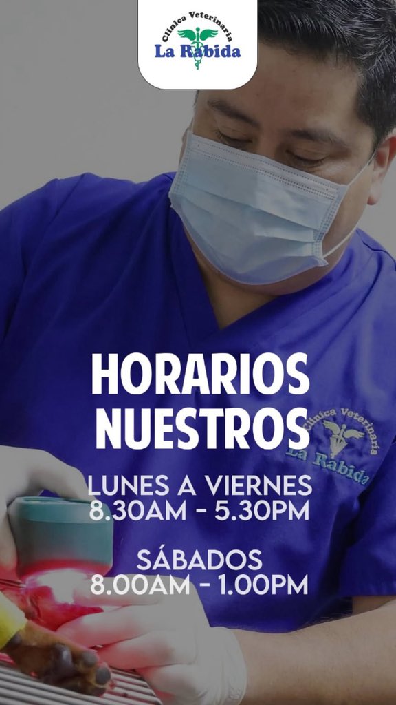 Clinica Veterinaria La Rabida (@vetlarabida) on Twitter photo 